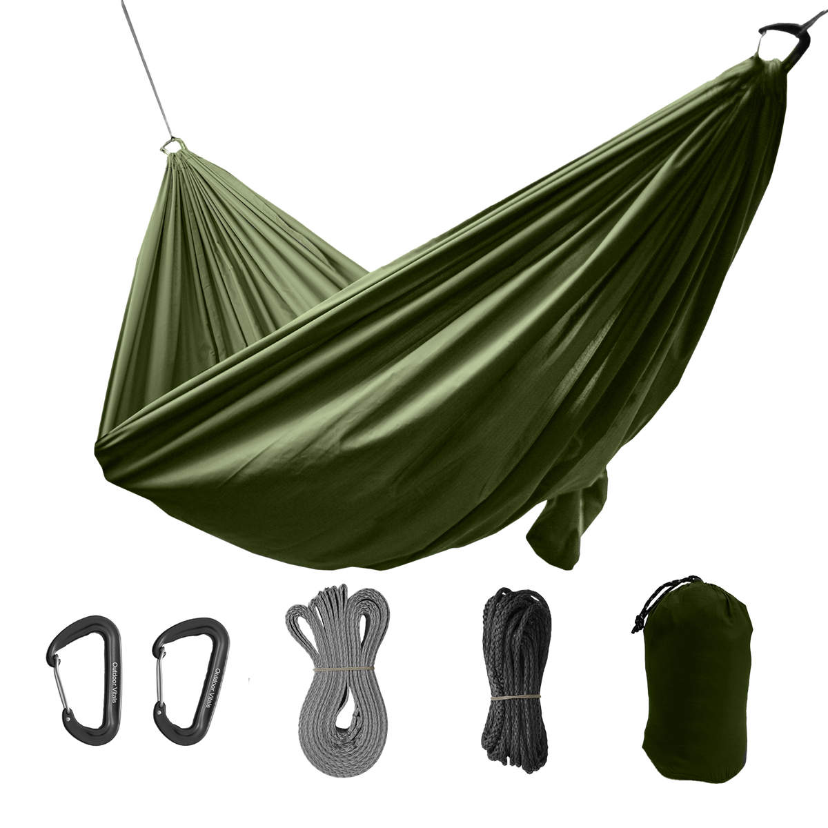 Camping Hammock Solo Plus (10 Feet) / Green option