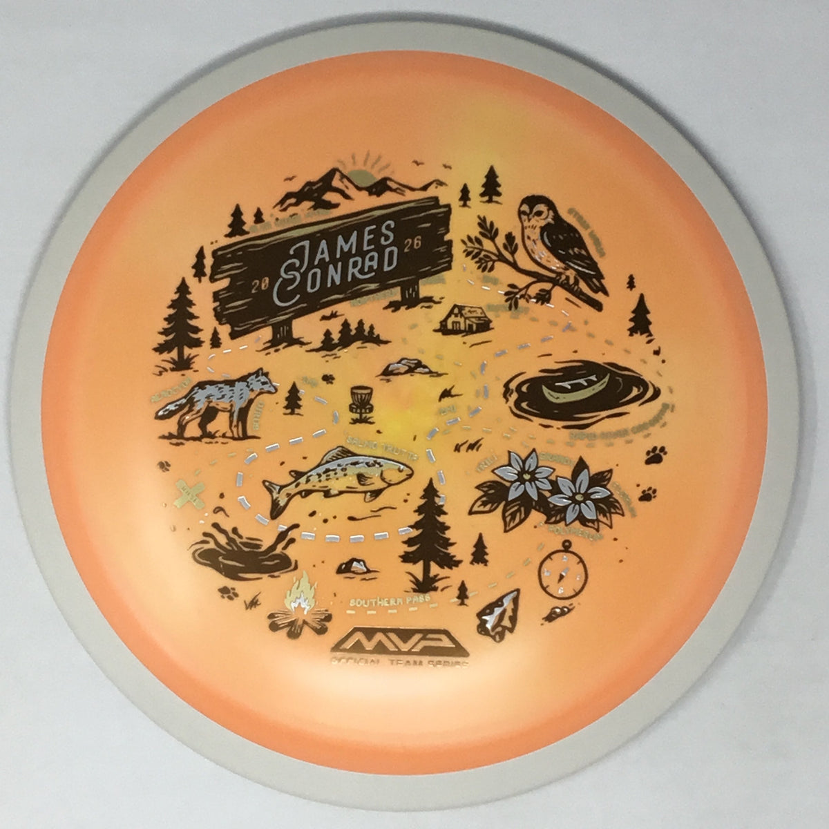 Distance Driver Orange / Fission / 158g option