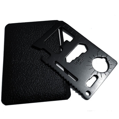 Credit Card Multi Tool – 11-in-1 Survival Card Tool for Wallet