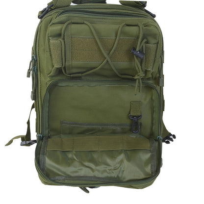 Tactical Chest Bag – Single Shoulder Crossbody Sling Pack for Hiking, Patrol & Outdoor EDC, Adjustable Strap, Multi-Pocket