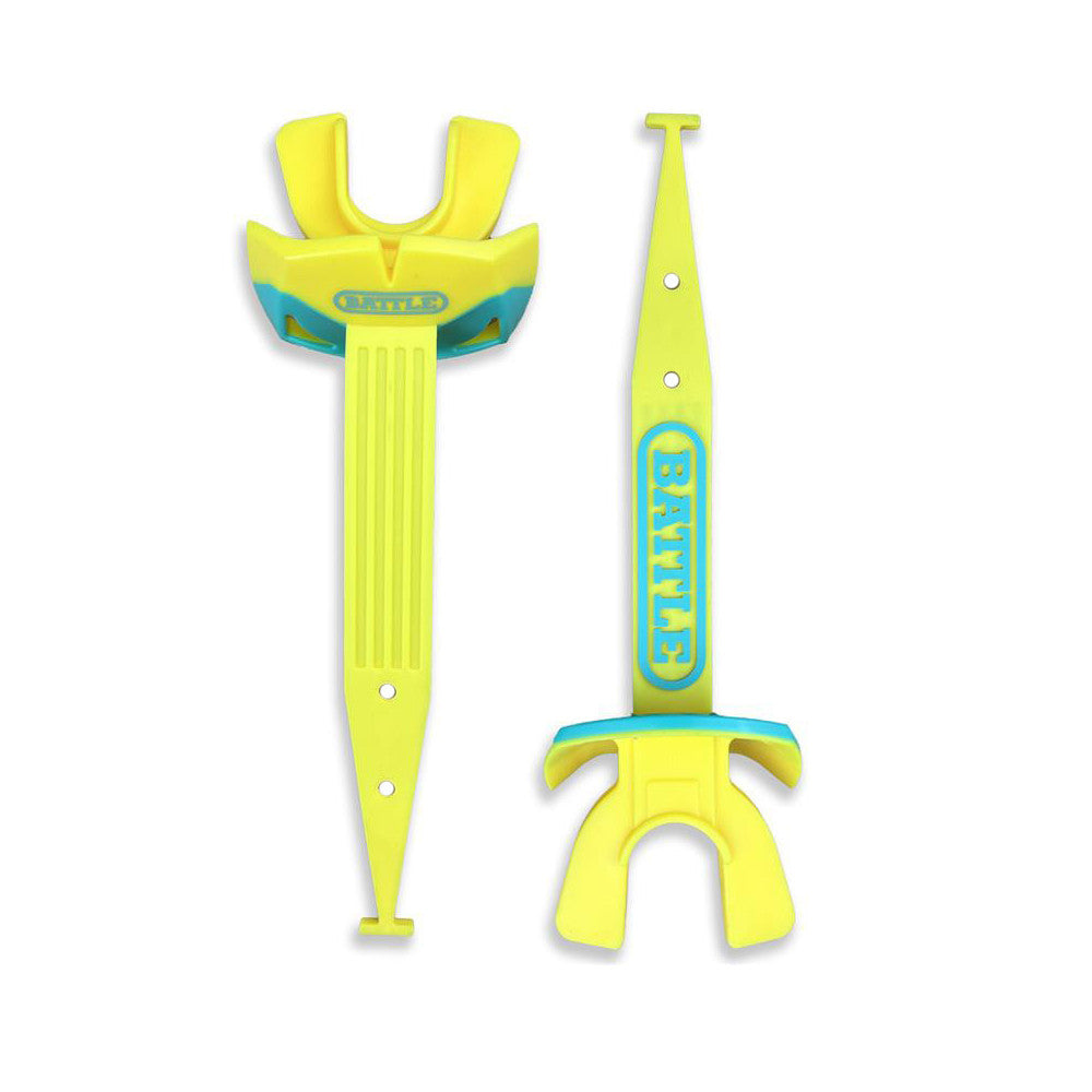 Football Mouthguard Yellow/Baby Blue option