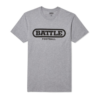 Football T-Shirt Grey / Black / Adult / S option