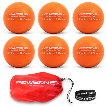Weighted Training Balls 18 Oz - Orange option