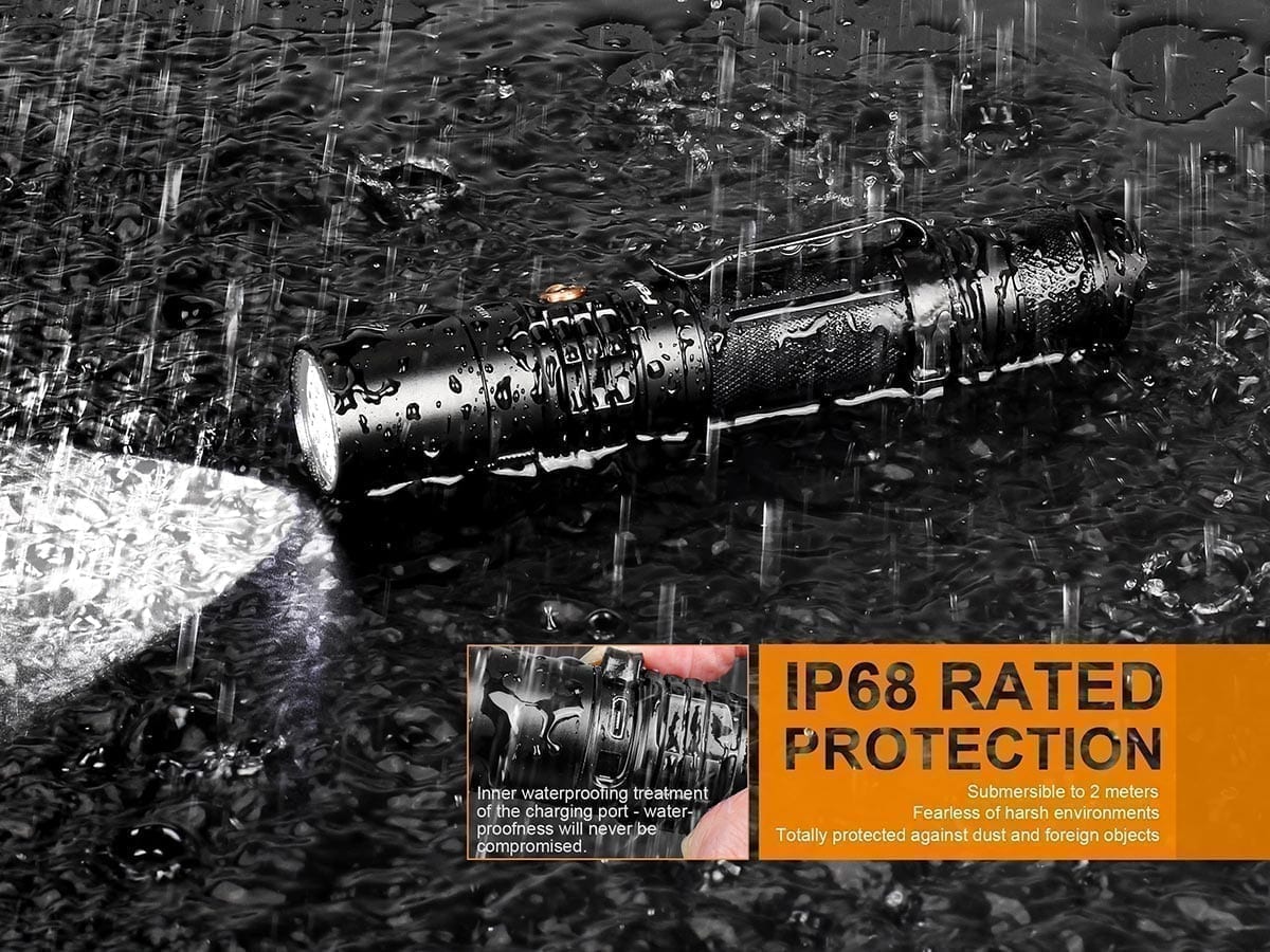 Rechargeable Handheld Flashlight source view 11