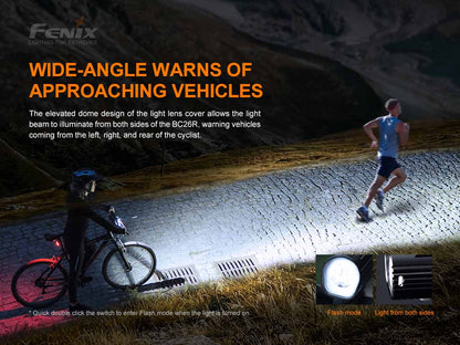 Rechargeable Bicycle Light source view 11