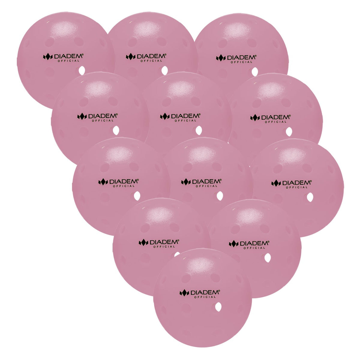 Outdoor Pickleball Ball Pack 12 / Pink option