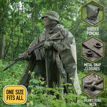 Waterproof Poncho source view 11