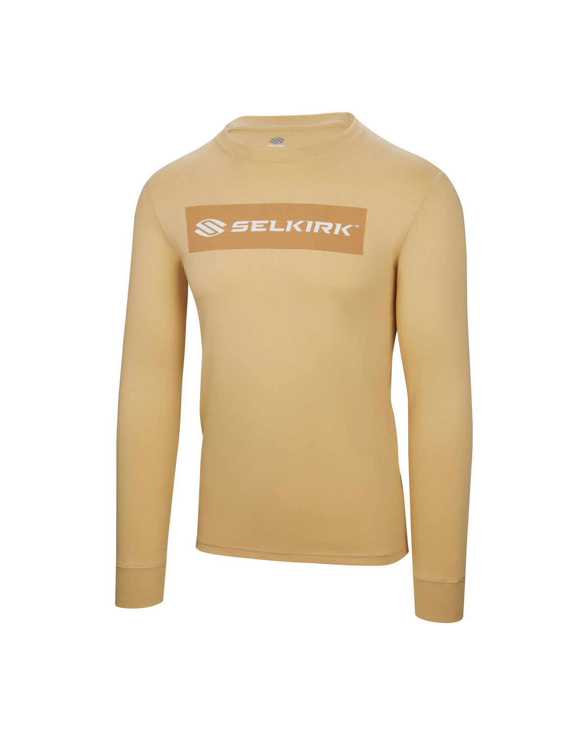 Cotton Long Sleeve Pickleball T-Shirt Tan / XS option