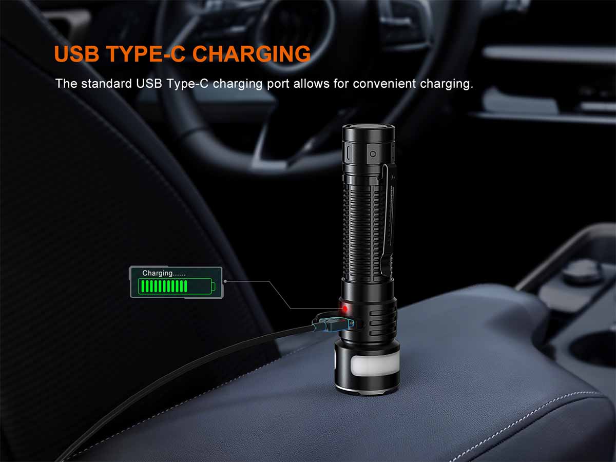 Rechargeable Multipurpose Flashlight source view 11
