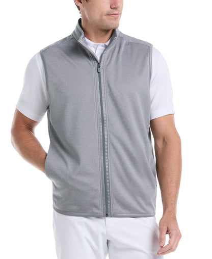 Men's Golf Vest Flagstone Heather / S option