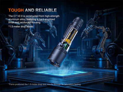 Rechargeable Long-Range Flashlight source view 11
