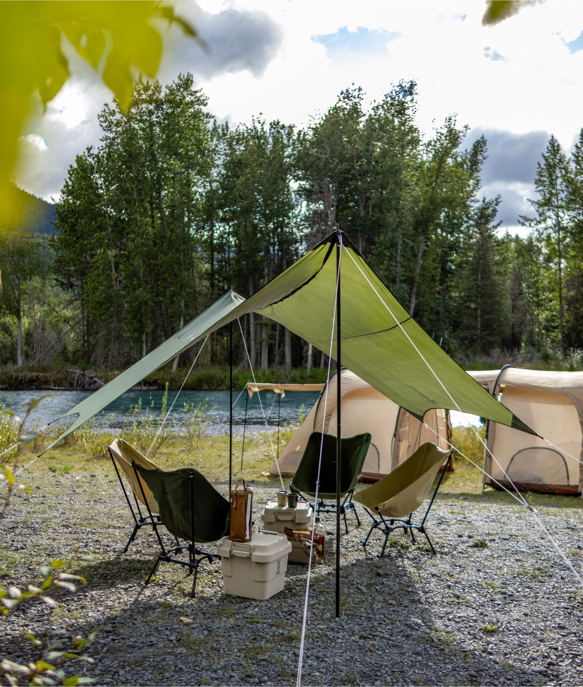 Hexagonal Camping Tarp source view 11