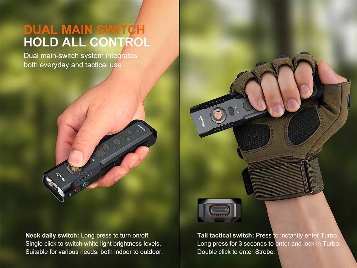 Rechargeable Flat EDC Flashlight source view 11