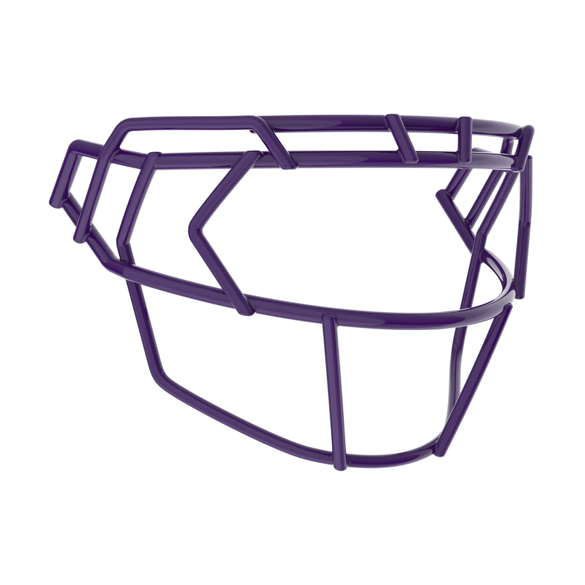 Football Helmet Facemask Purple / Carbon Steel option