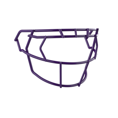 Football Helmet Facemask Purple / Carbon Steel option