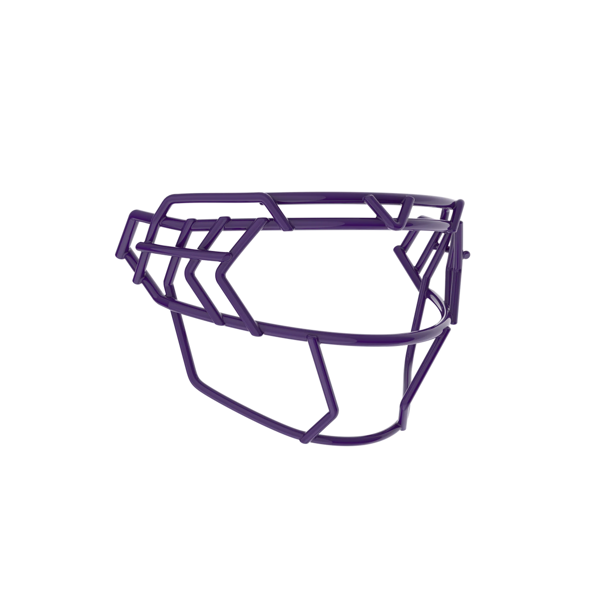 Football Helmet Facemask Purple / Carbon Steel option