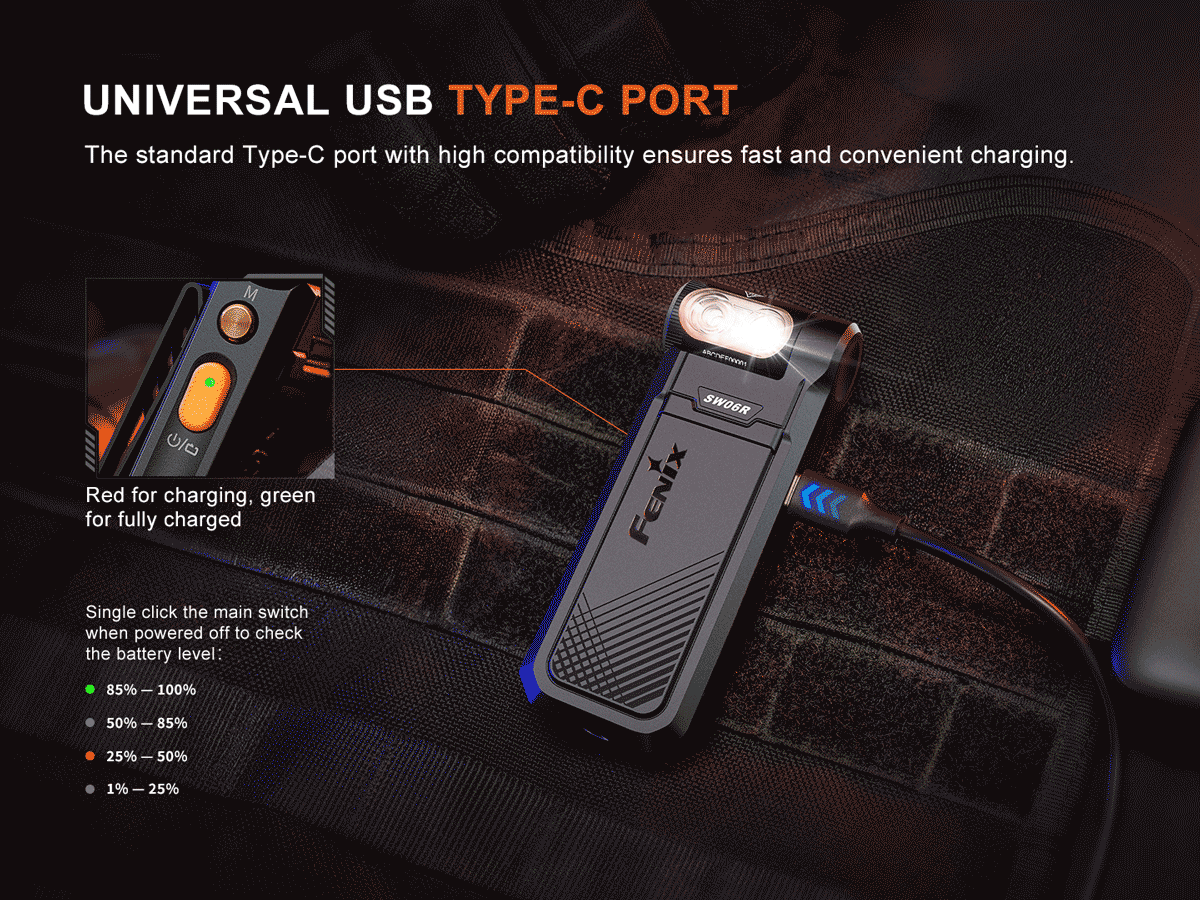 Rechargeable UV Clip-On Flashlight source view 11