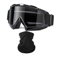 Black frame with gray lenses and headband