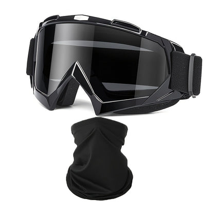 Ski Goggles Set with Black Headband – TPU Frame PC Lens Mirror Coating, Thick Foam Pad, Adjustable Strap, 28+ Color Styles, Adult Snow Goggles for Skiing & Snowboarding, Great Gift