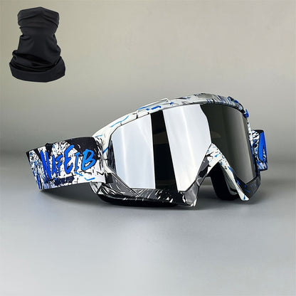 Ski Goggles with Headband – Mirror Coating Polycarbonate Lens, TPU Frame, Adjustable Thick Foam Pad, Anti-Fog Snow Goggles for Adults, 30+ Color Options for Skiing & Snowboarding