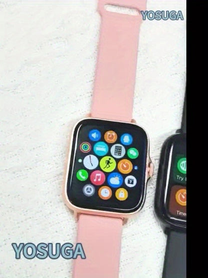 Smart Watch with Answer & Make Calls for Women Men – 100+ Sports Modes, Fitness Activity Tracker, Heart Rate Monitor, Pedometer, Compatible with Android & iPhone, Perfect Gift