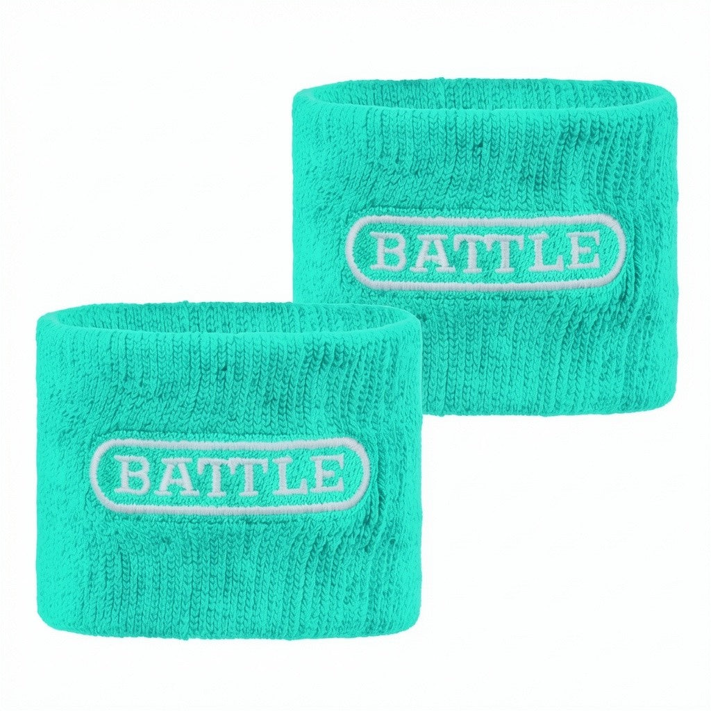 Football Wrist Bands Turquoise option