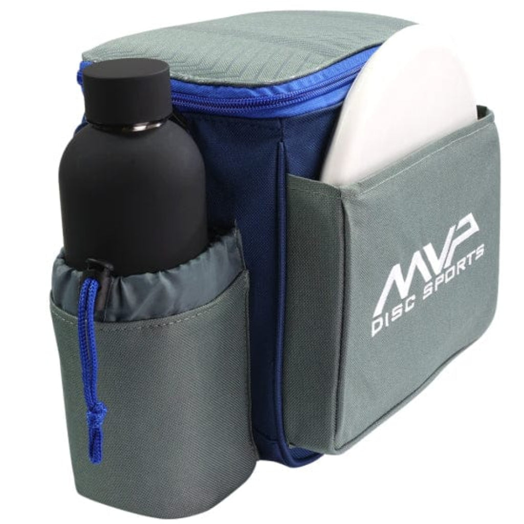 Disc Golf Bag Light Gray / Slate Blue option