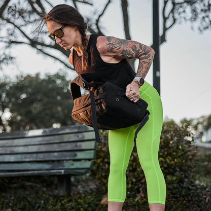 Women's Cropped Training Leggings source view 12