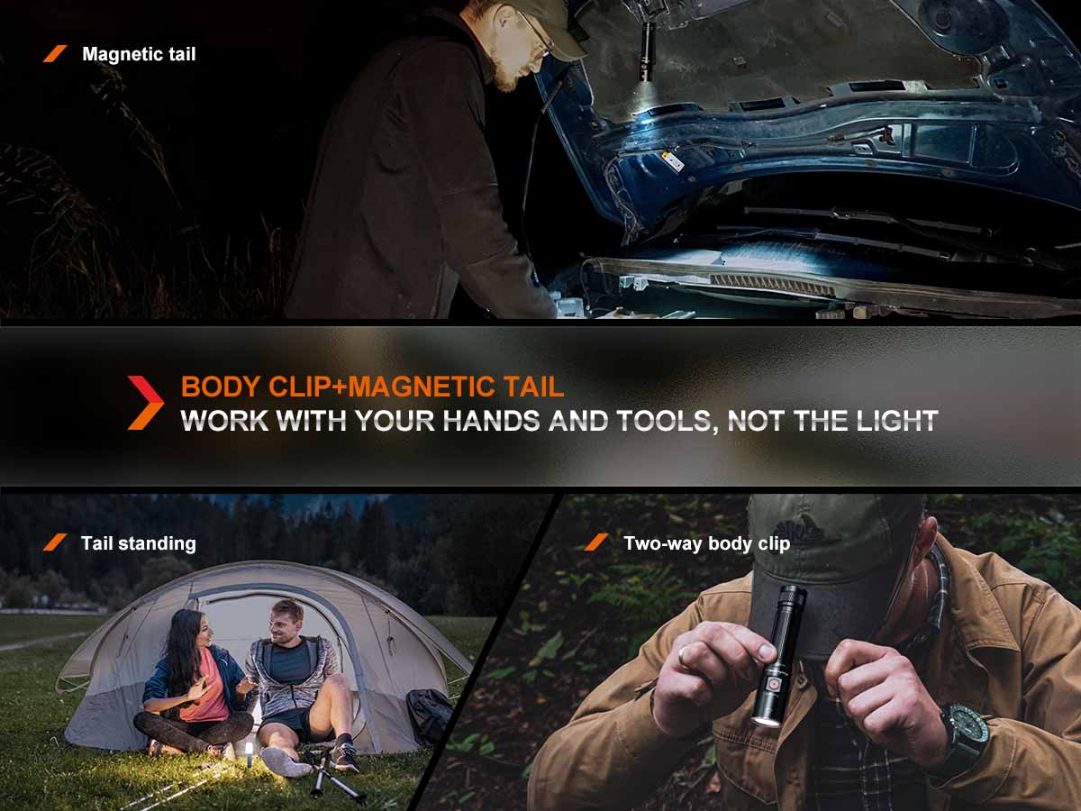 Rechargeable EDC Flashlight source view 12