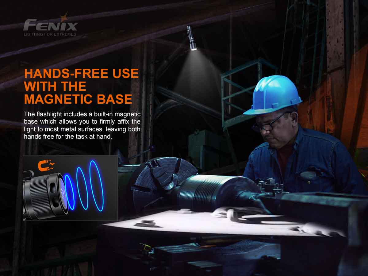 Rechargeable Magnetic Work Flashlight source view 12