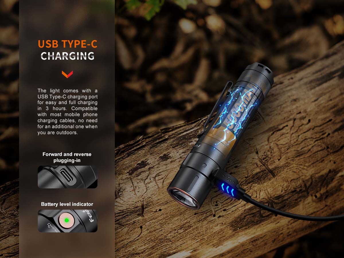 Rechargeable EDC Flashlight source view 12