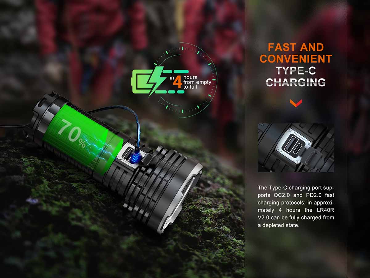 Rechargeable Search Flashlight source view 12