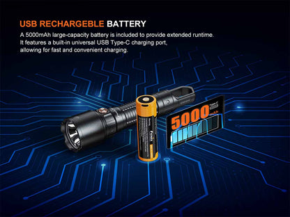 Rechargeable UV Work Flashlight source view 12