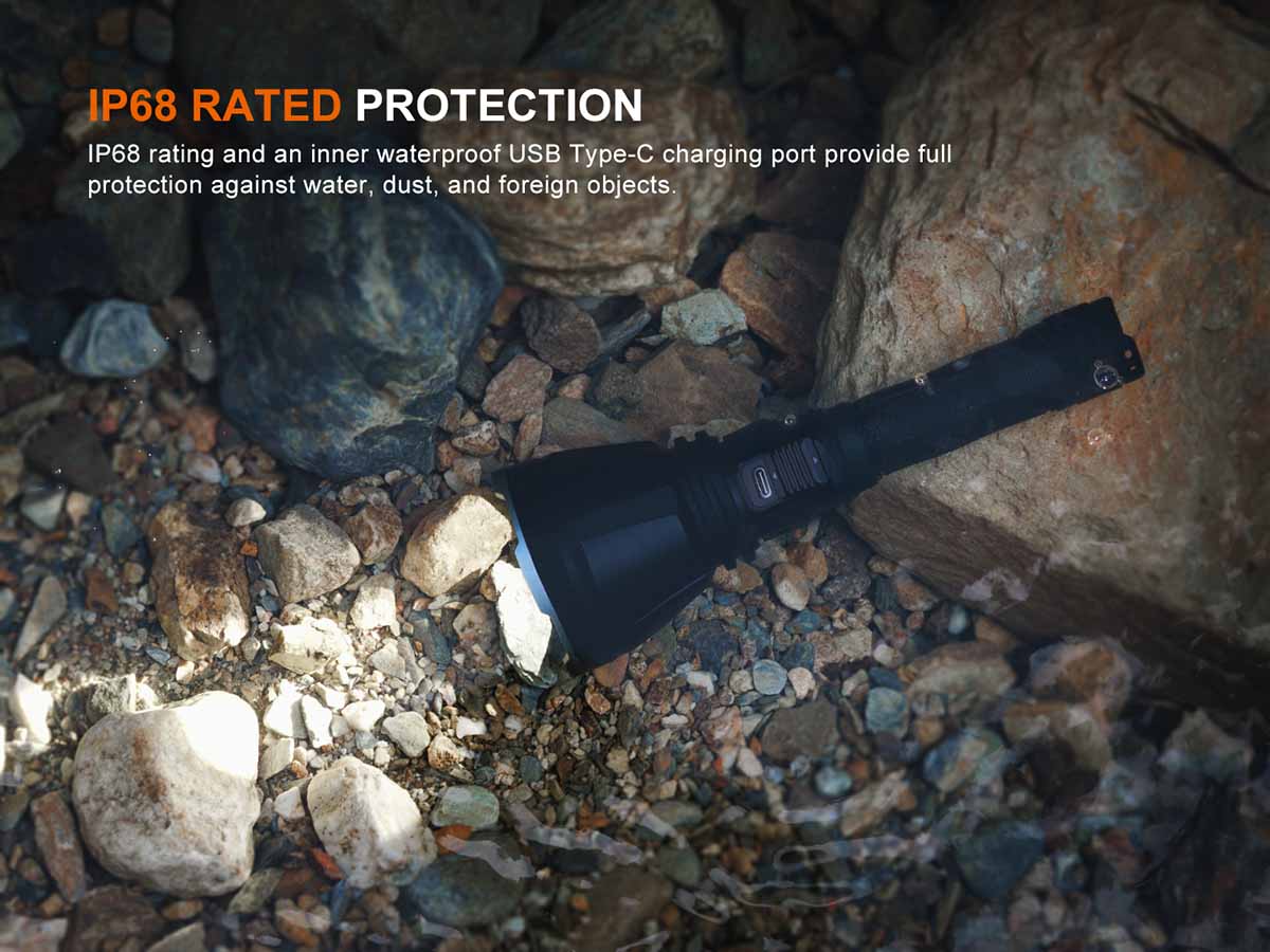 Rechargeable Long-Range Flashlight source view 12