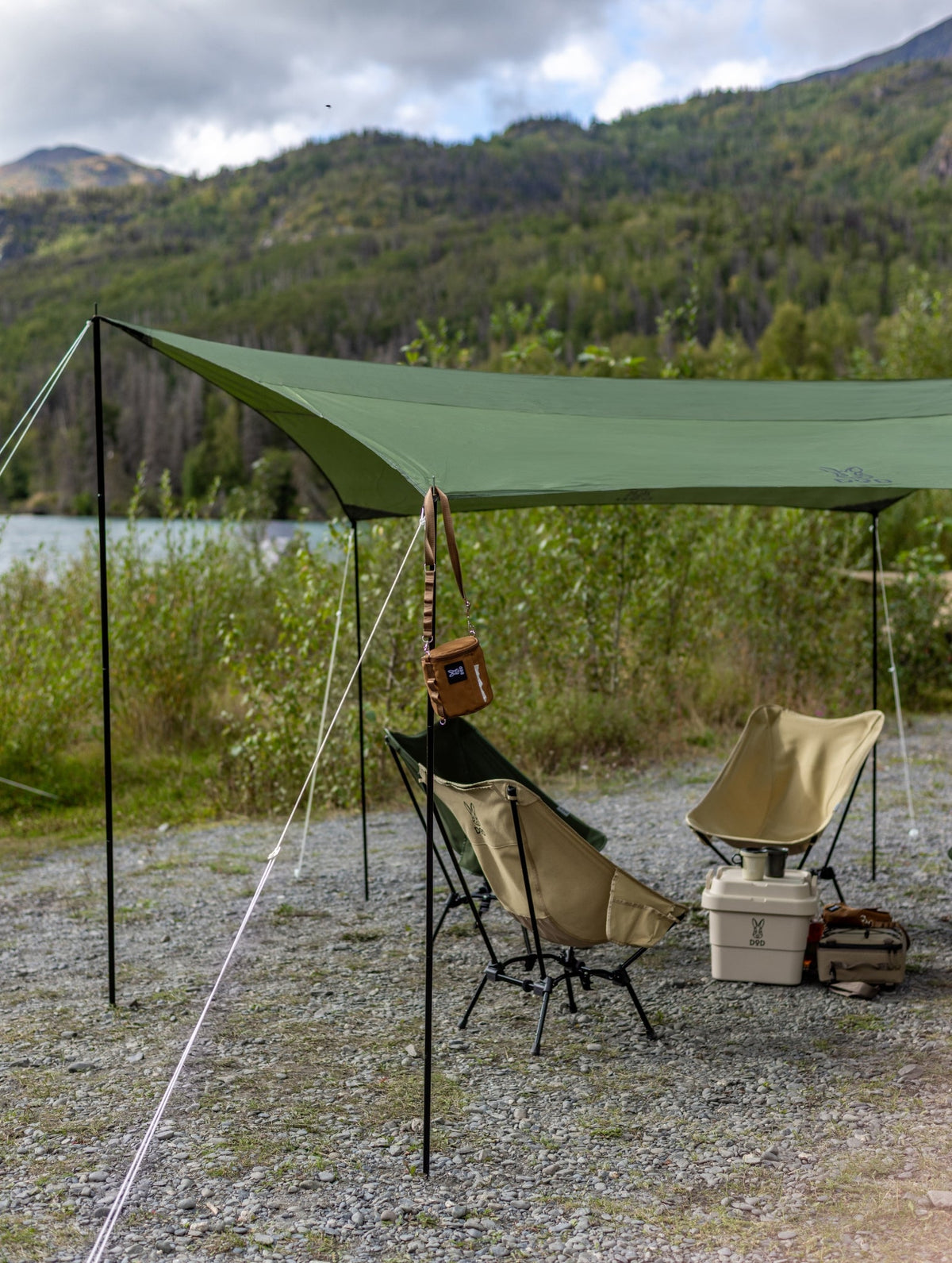 Hexagonal Camping Tarp source view 12