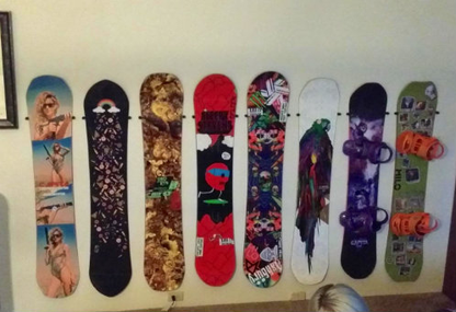 Snowboard Wall Rack source view 12