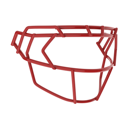 Football Helmet Facemask Scarlet / Carbon Steel option