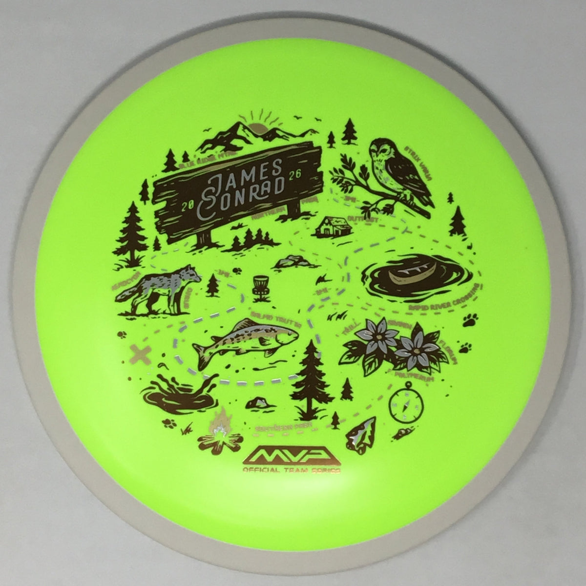 Distance Driver Chartreuse / Fission / 164g option