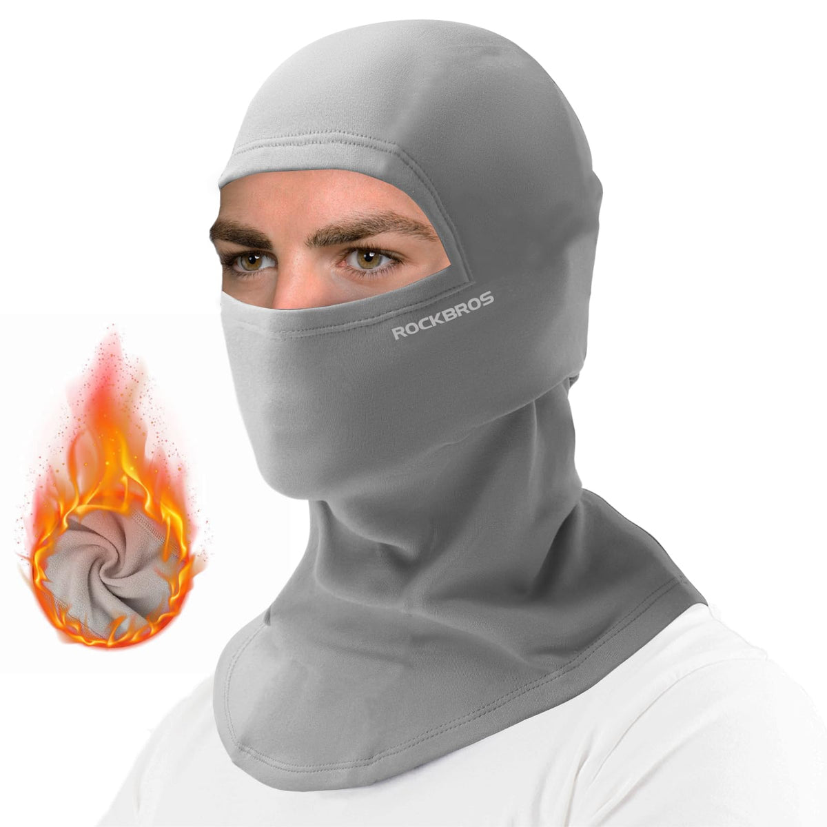 Balaclava Mask Grey / None option