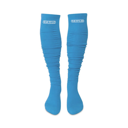 Football Socks Columbia Blue / Adult S/M option