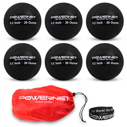 Weighted Training Balls 20 Oz - Black option