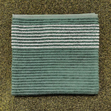 Green w/ White Stripes