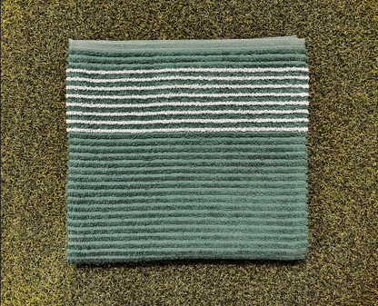 Golf Towel Green w/ White Stripes option
