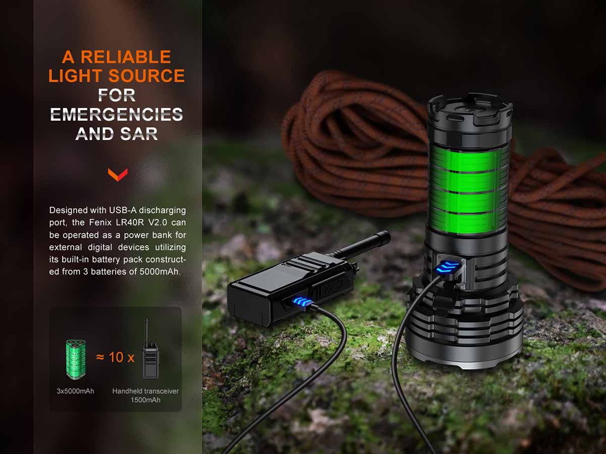 Rechargeable Search Flashlight source view 13