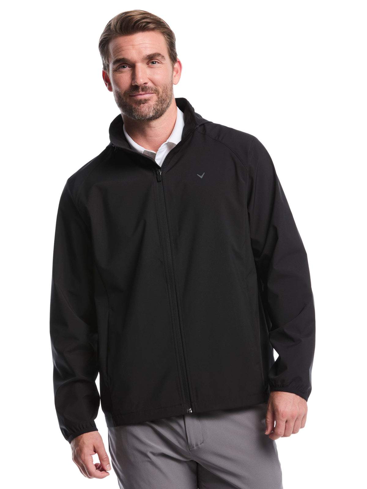 Men's Golf Jacket Black / S option
