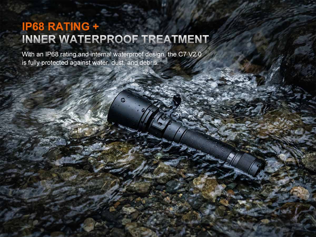 Rechargeable Long-Range Flashlight source view 13