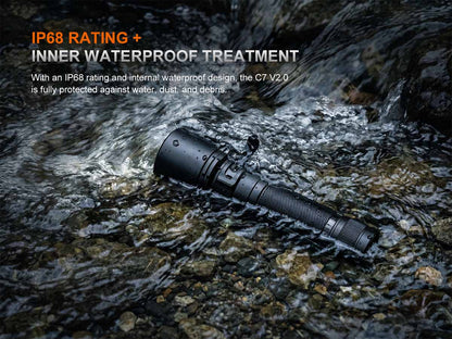 Rechargeable Long-Range Flashlight source view 13
