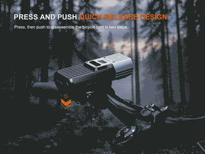 Rechargeable Mountain Bike Light source view 13