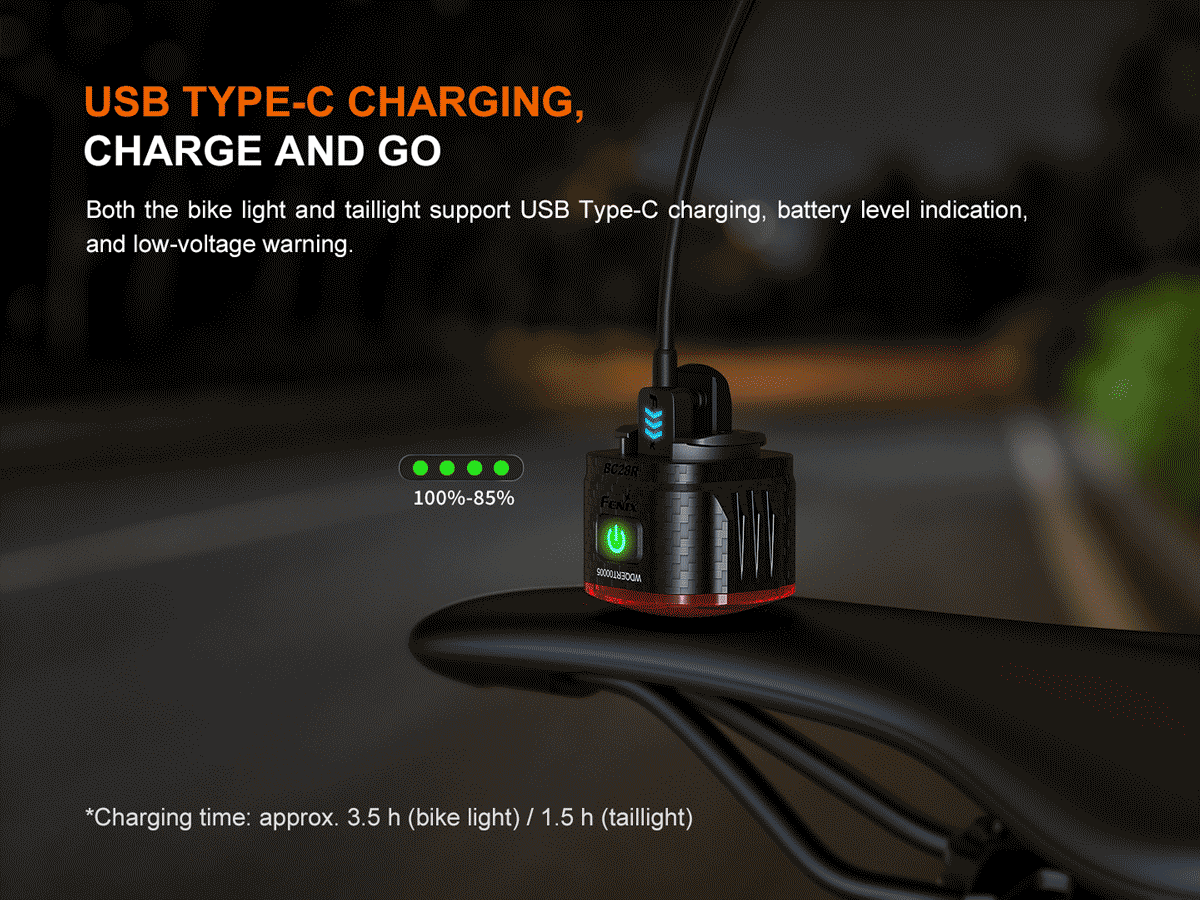 Rechargeable Bike Light Set source view 13