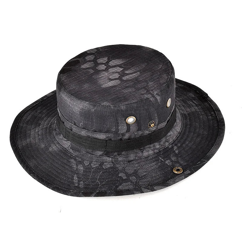 Boonie Hat Black Python option